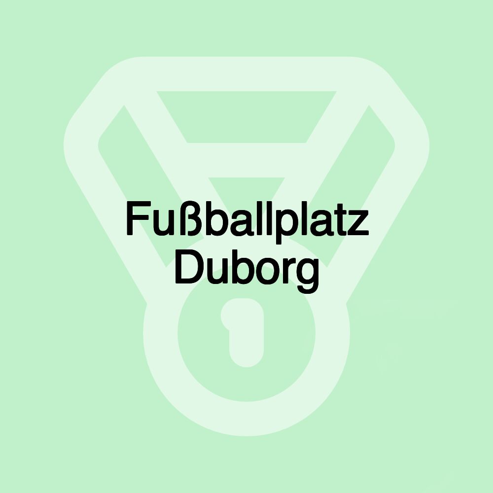 Fußballplatz Duborg