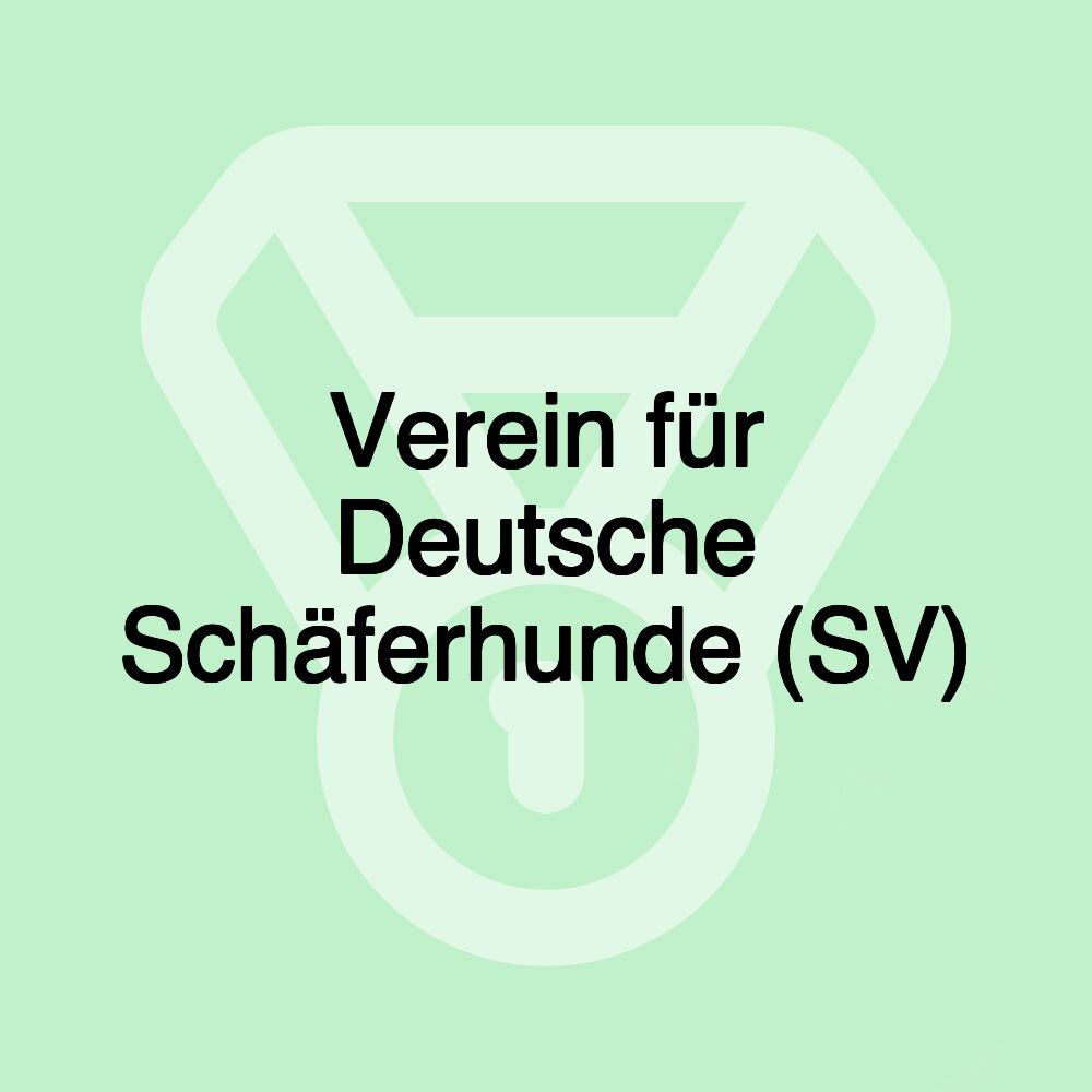 Verein für Deutsche Schäferhunde (SV)