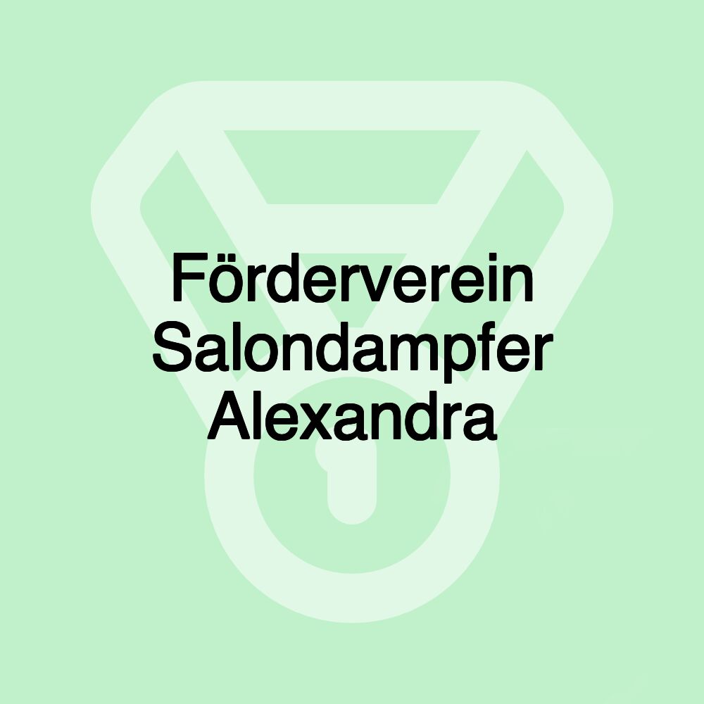 Förderverein Salondampfer Alexandra