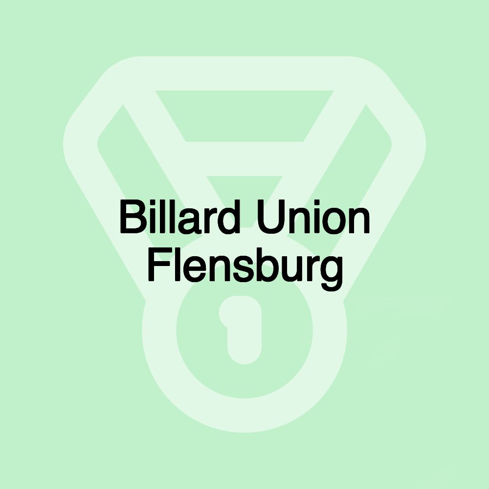 Billard Union Flensburg