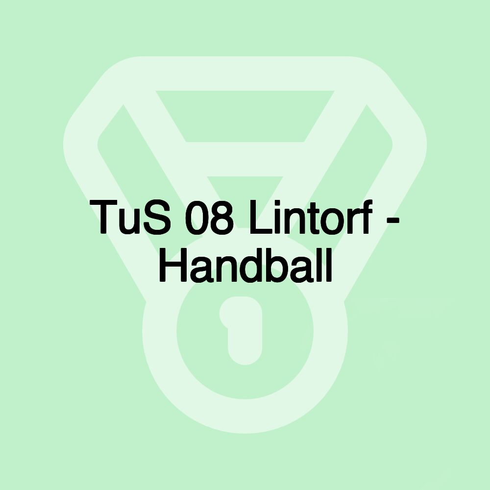 TuS 08 Lintorf - Handball