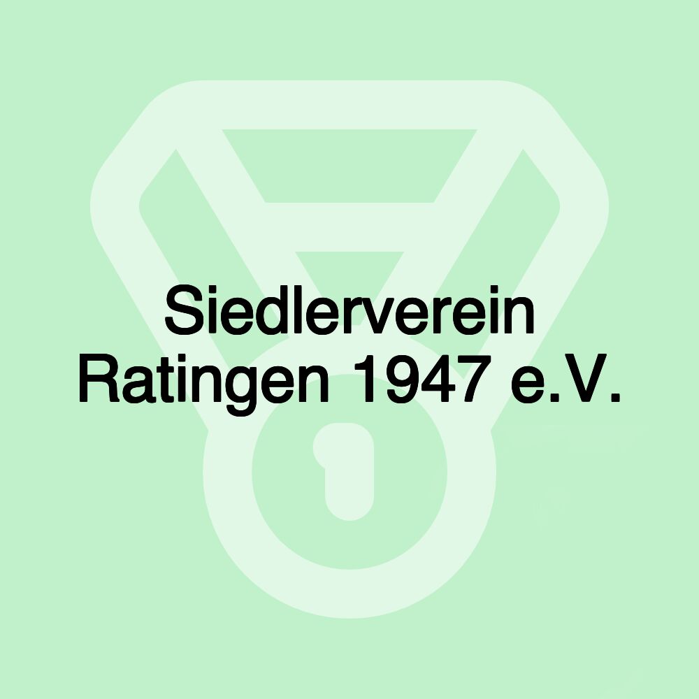 Siedlerverein Ratingen 1947 e.V.