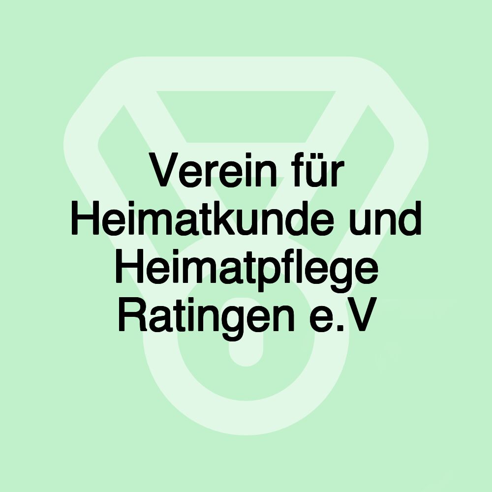 Verein für Heimatkunde und Heimatpflege Ratingen e.V