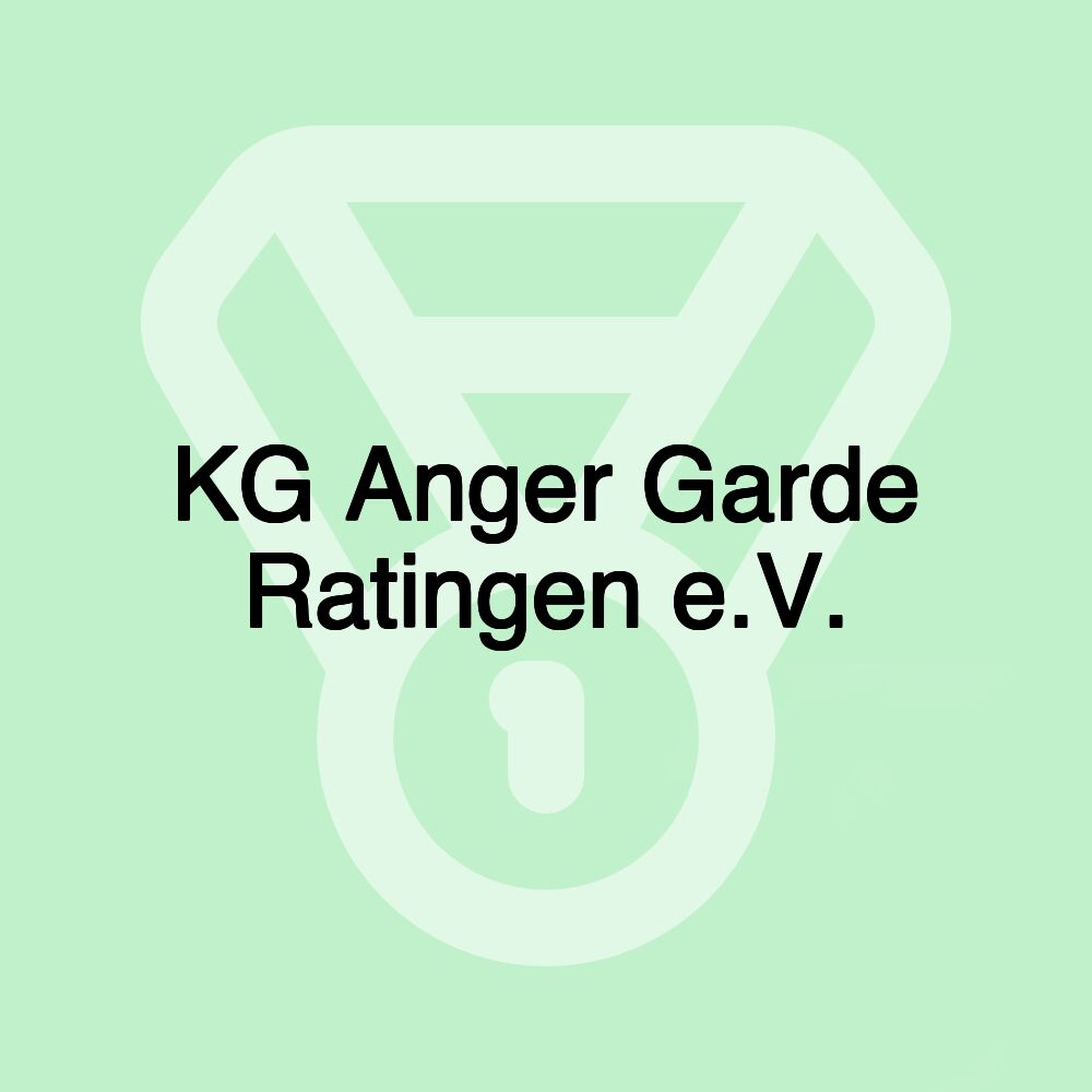 KG Anger Garde Ratingen e.V.