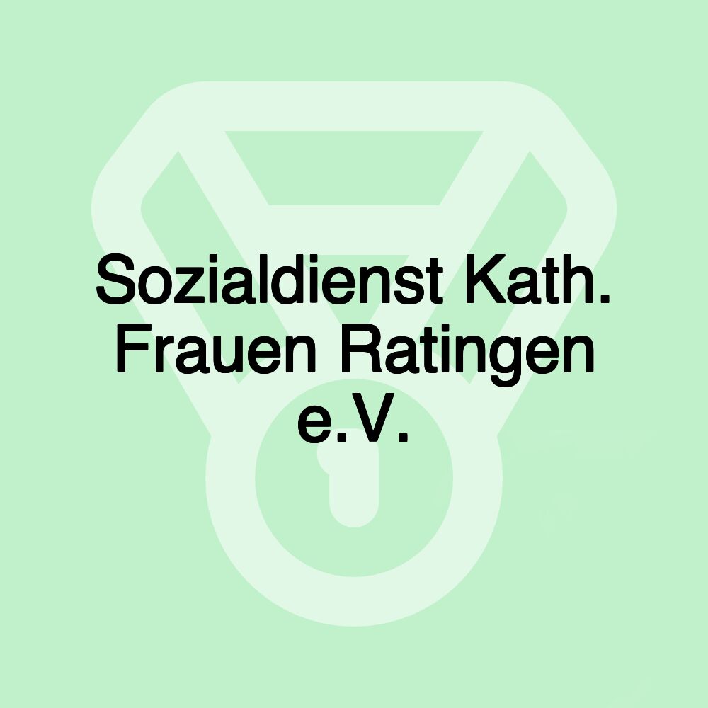 Sozialdienst Kath. Frauen Ratingen e.V.