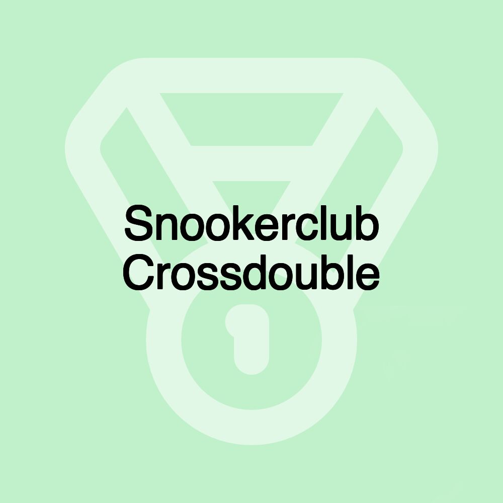 Snookerclub Crossdouble