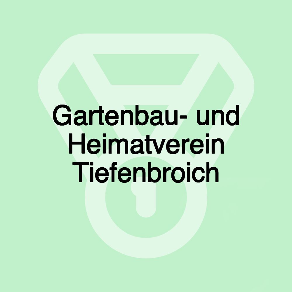 Gartenbau- und Heimatverein Tiefenbroich