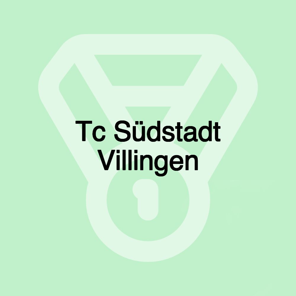 Tc Südstadt Villingen