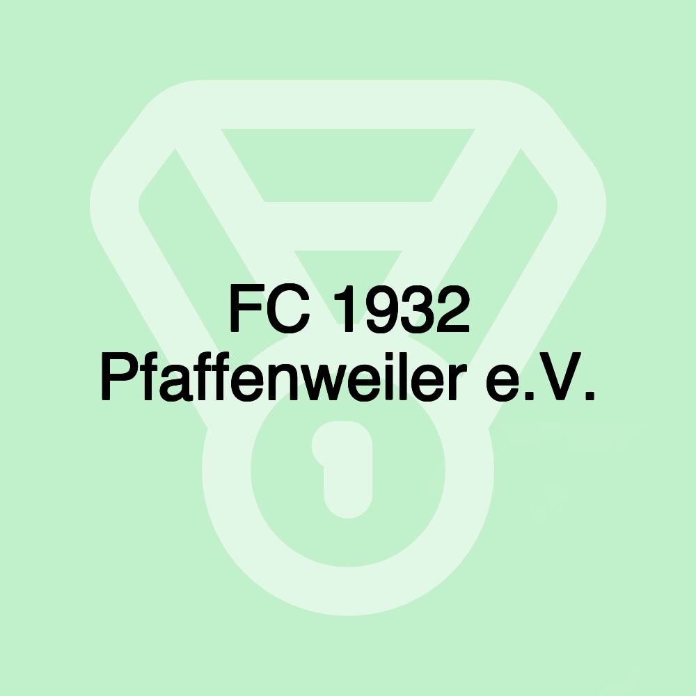 FC 1932 Pfaffenweiler e.V.