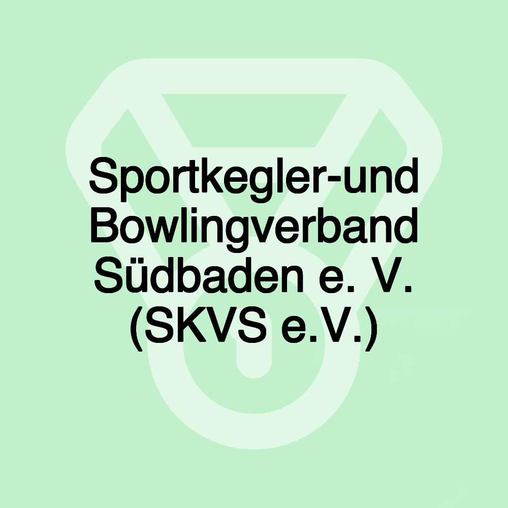 Sportkegler-und Bowlingverband Südbaden e. V. (SKVS e.V.)