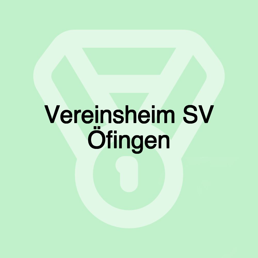 Vereinsheim SV Öfingen