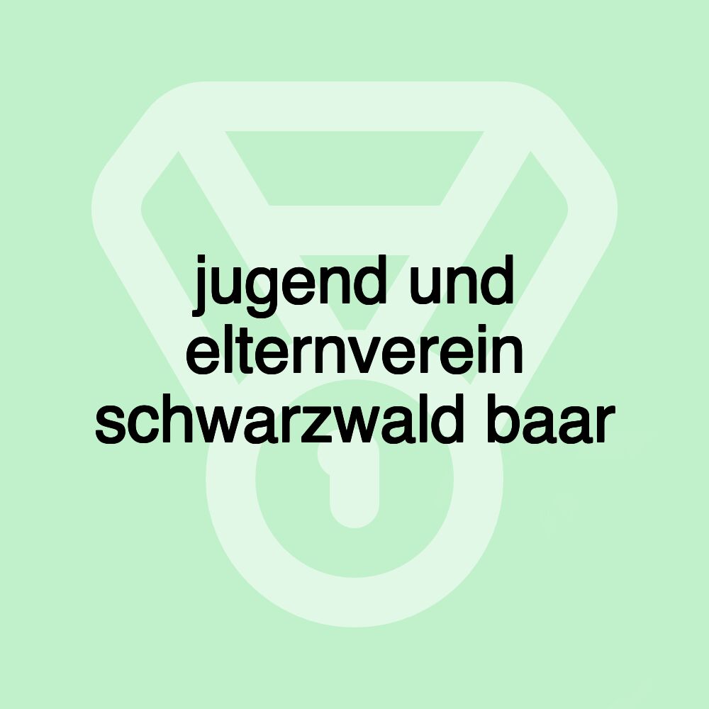 jugend und elternverein schwarzwald baar