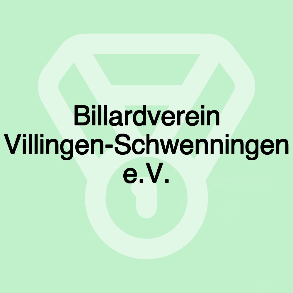 Billardverein Villingen-Schwenningen e.V.