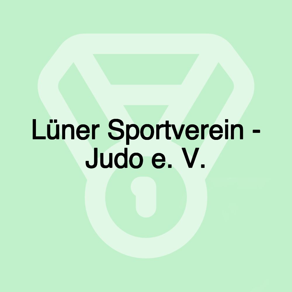 Lüner Sportverein - Judo e. V.