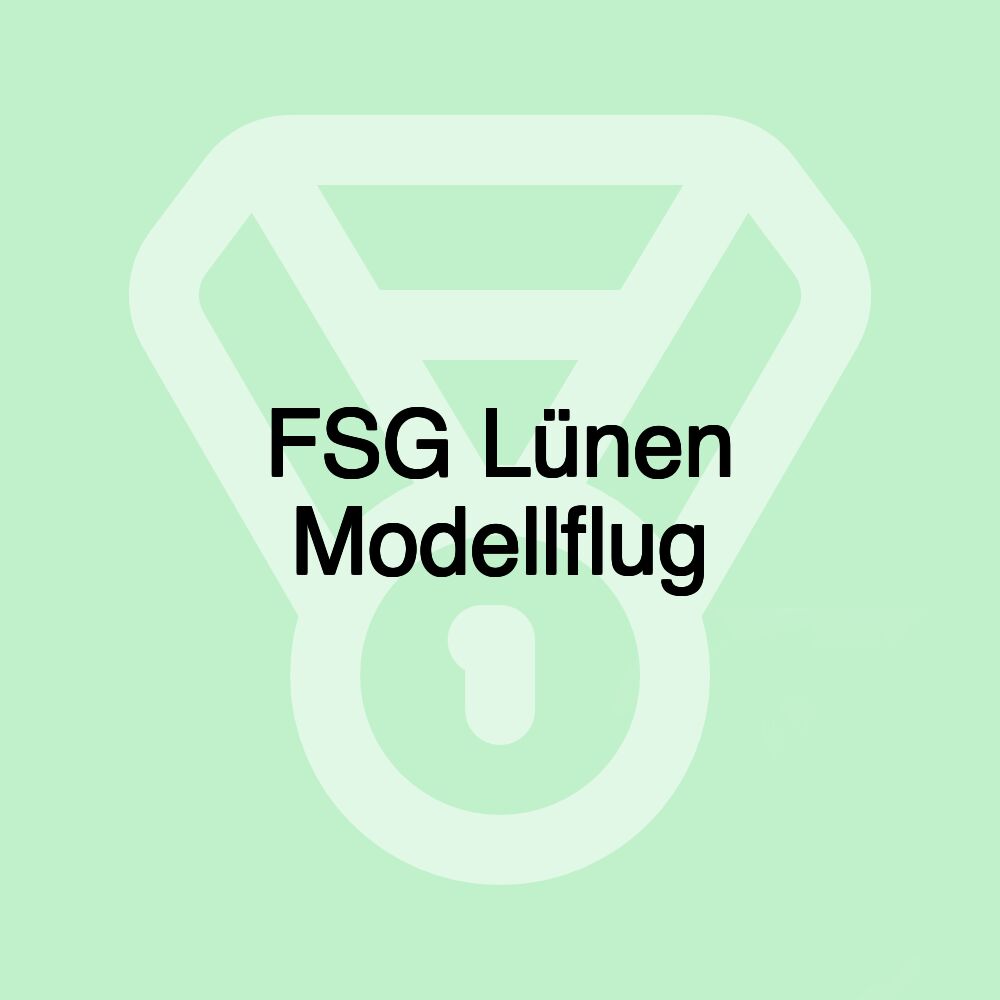 FSG Lünen Modellflug