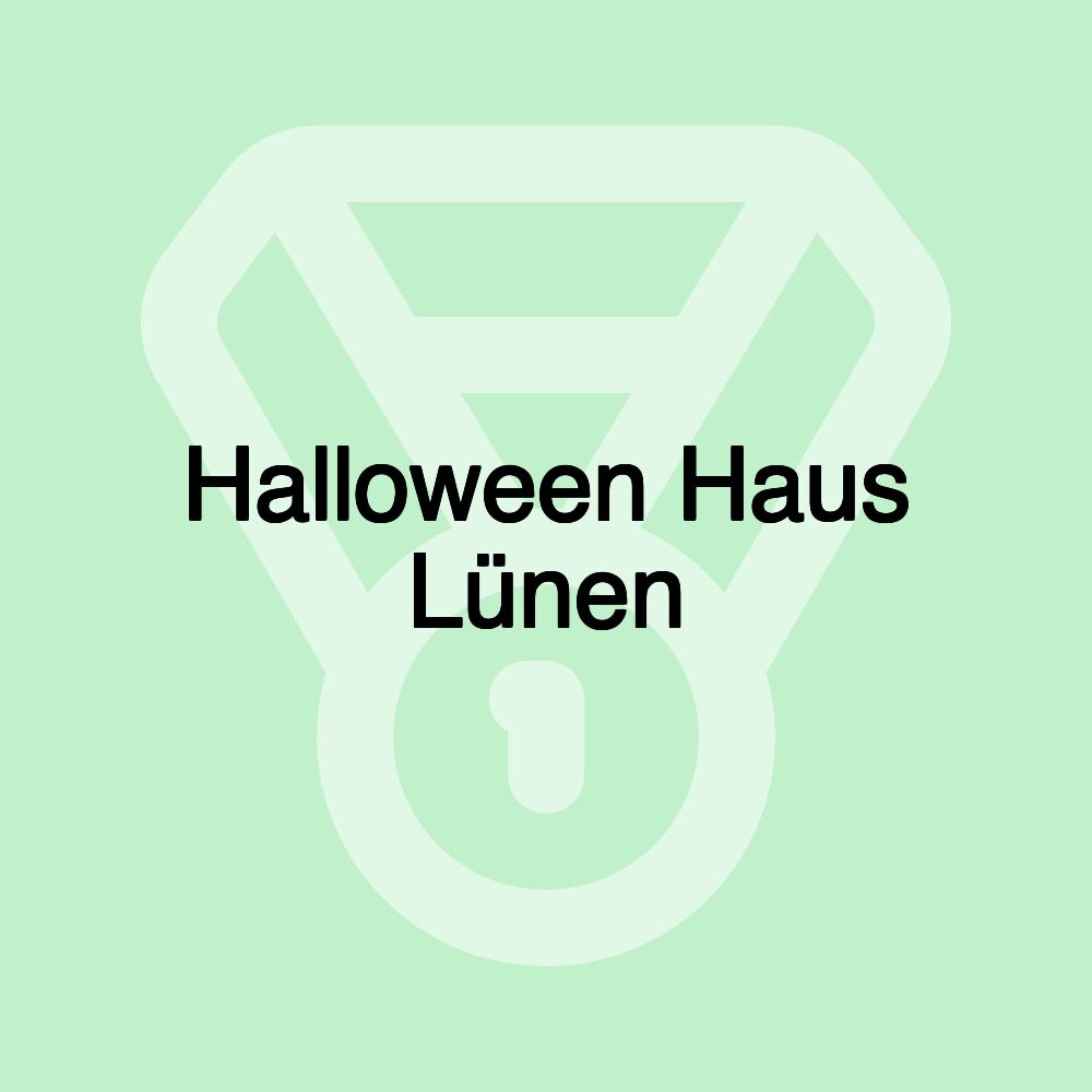 Halloween Haus Lünen