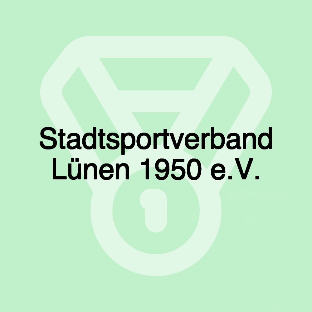 Stadtsportverband Lünen 1950 e.V.