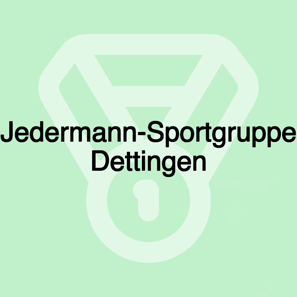 Jedermann-Sportgruppe Dettingen