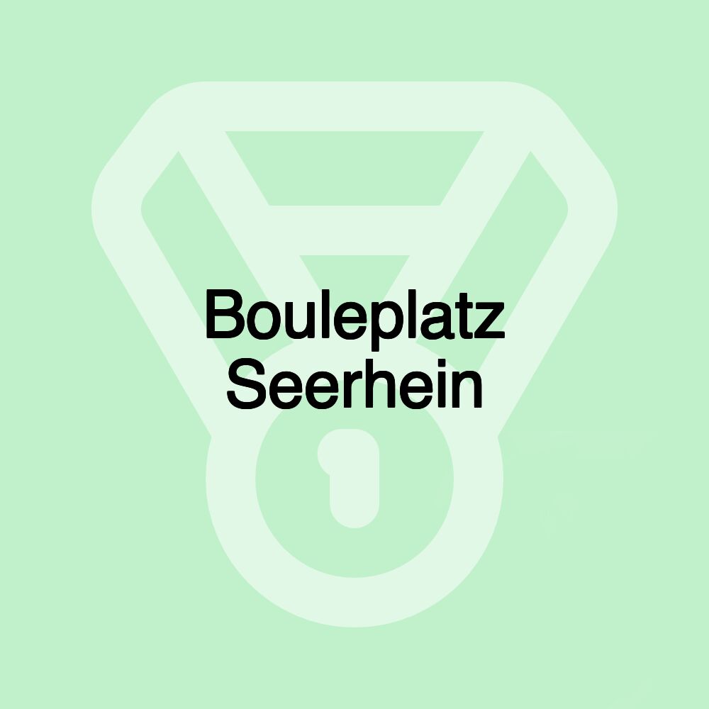 Bouleplatz Seerhein