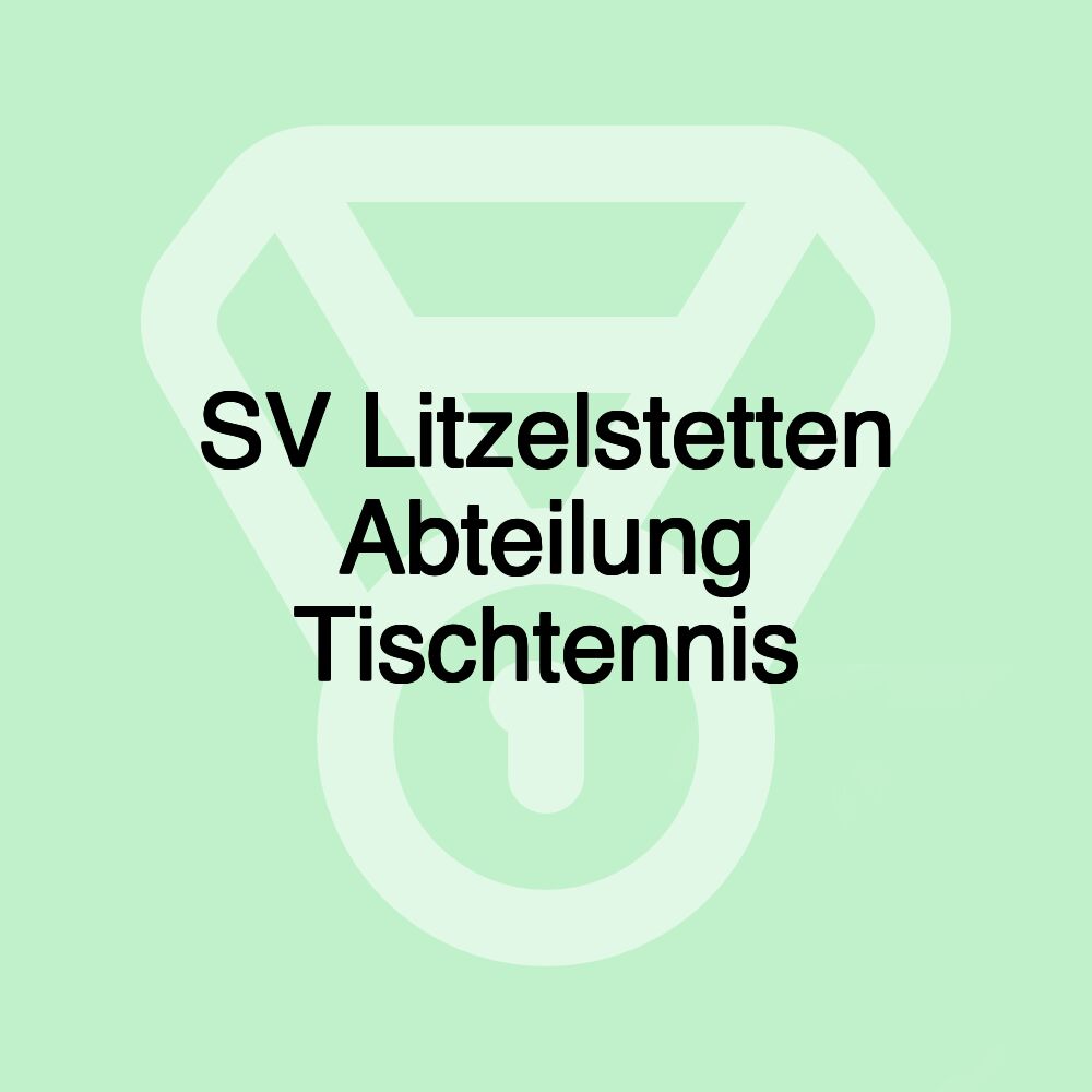 SV Litzelstetten Abteilung Tischtennis