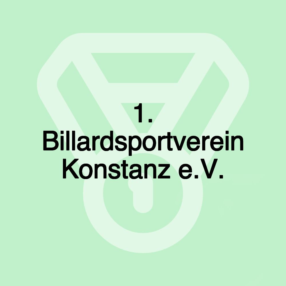 1. Billardsportverein Konstanz e.V.