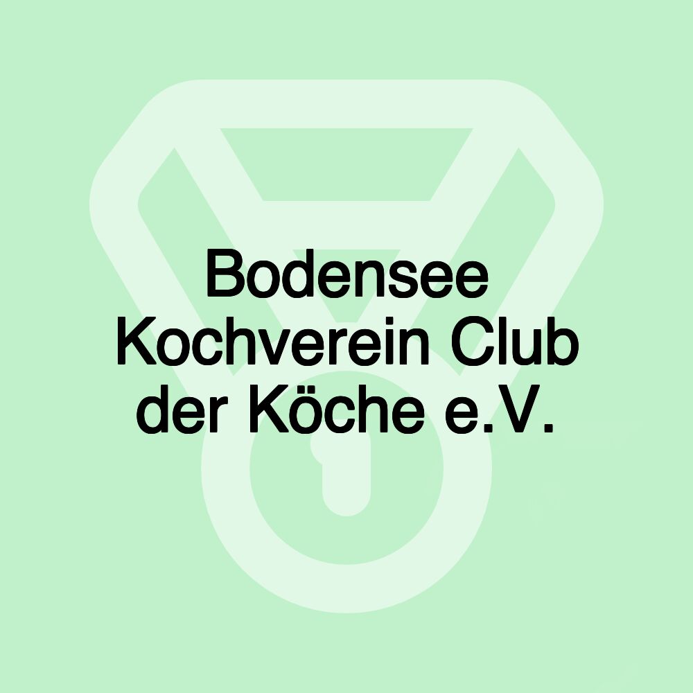 Bodensee Kochverein Club der Köche e.V.