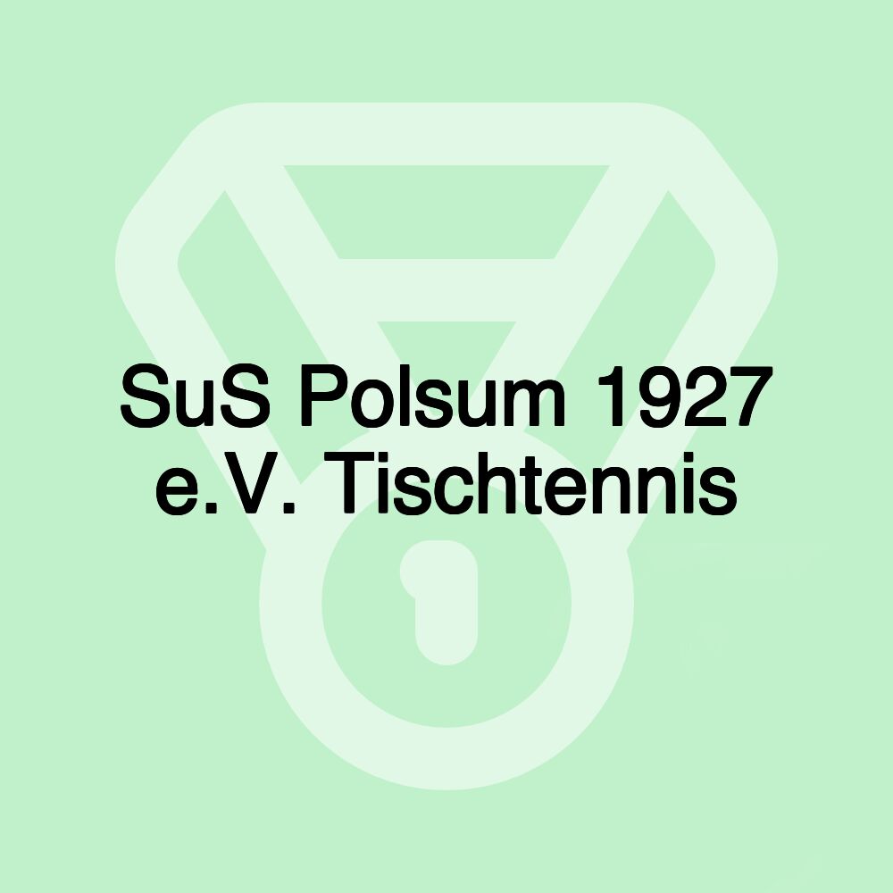 SuS Polsum 1927 e.V. Tischtennis