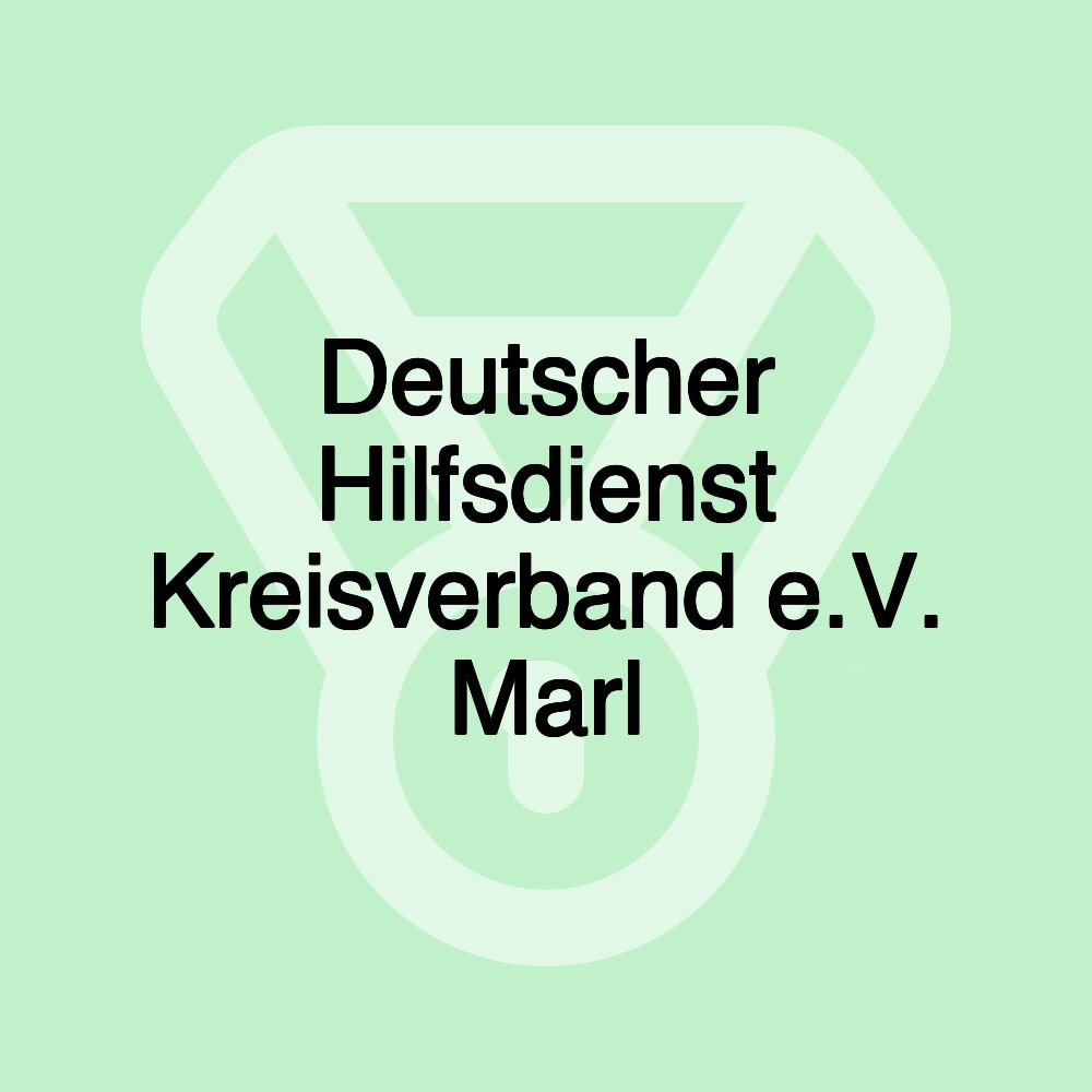 Deutscher Hilfsdienst Kreisverband e.V. Marl