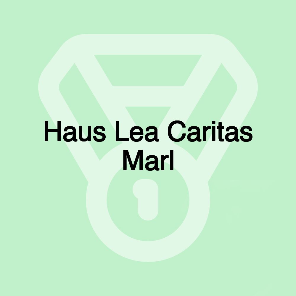 Haus Lea Caritas Marl