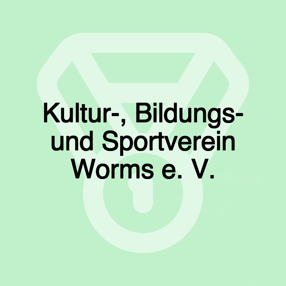 Kultur-, Bildungs- und Sportverein Worms e. V.