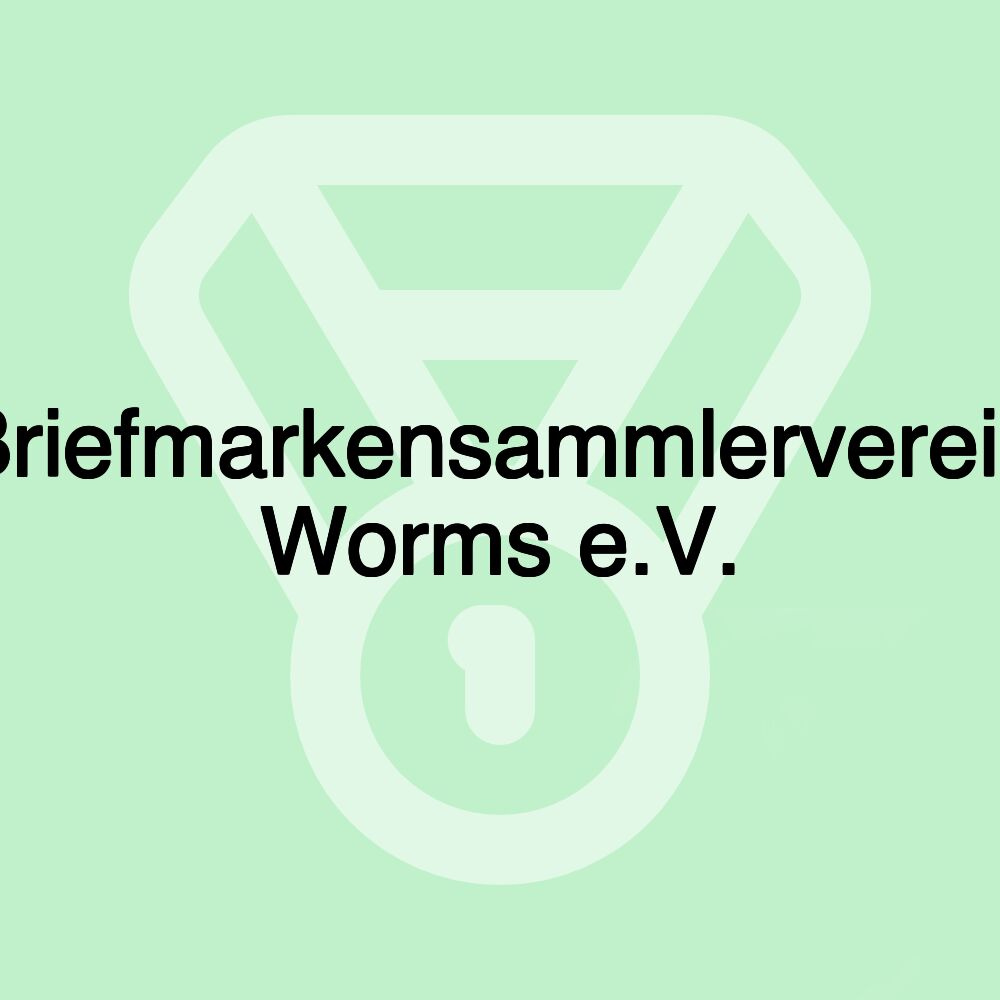 Briefmarkensammlerverein Worms e.V.