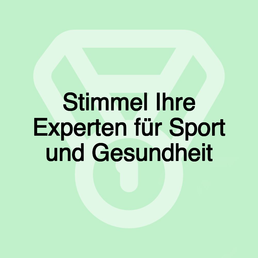 Stimmel Ihre Experten für Sport und Gesundheit