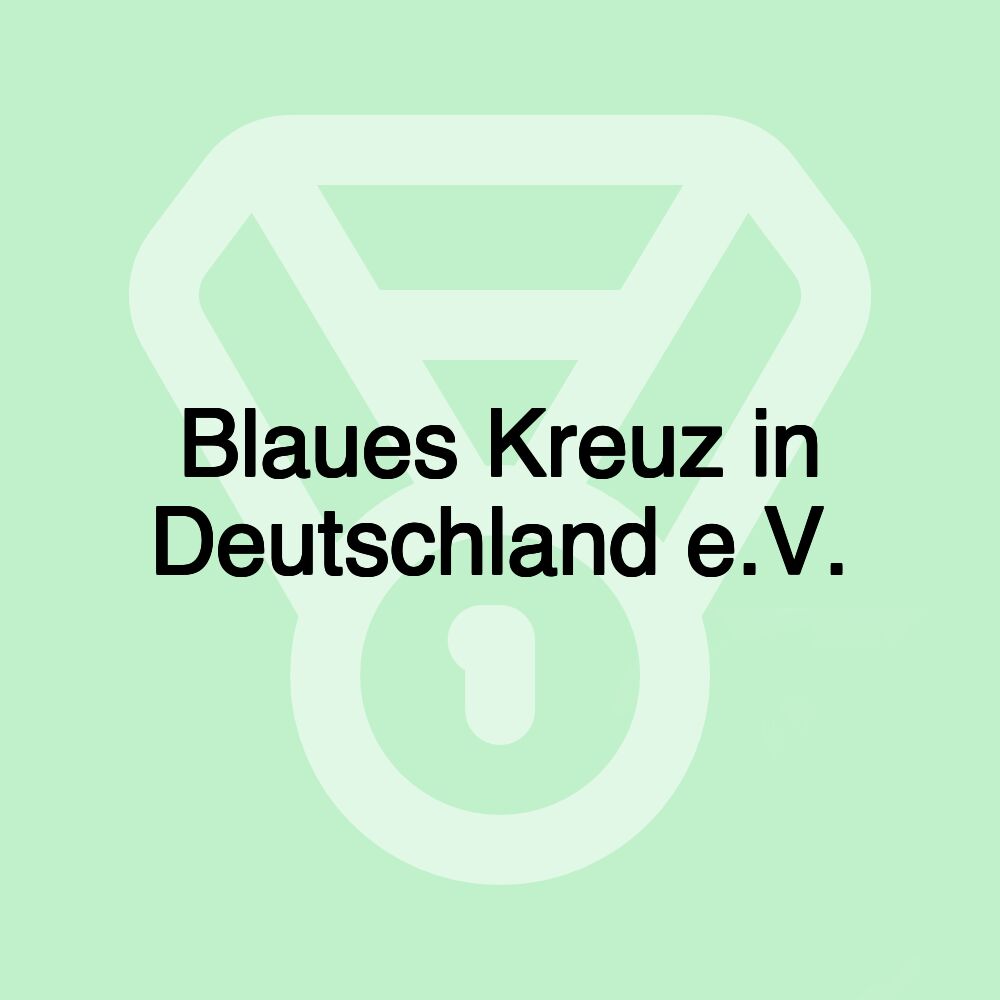 Blaues Kreuz in Deutschland e.V.