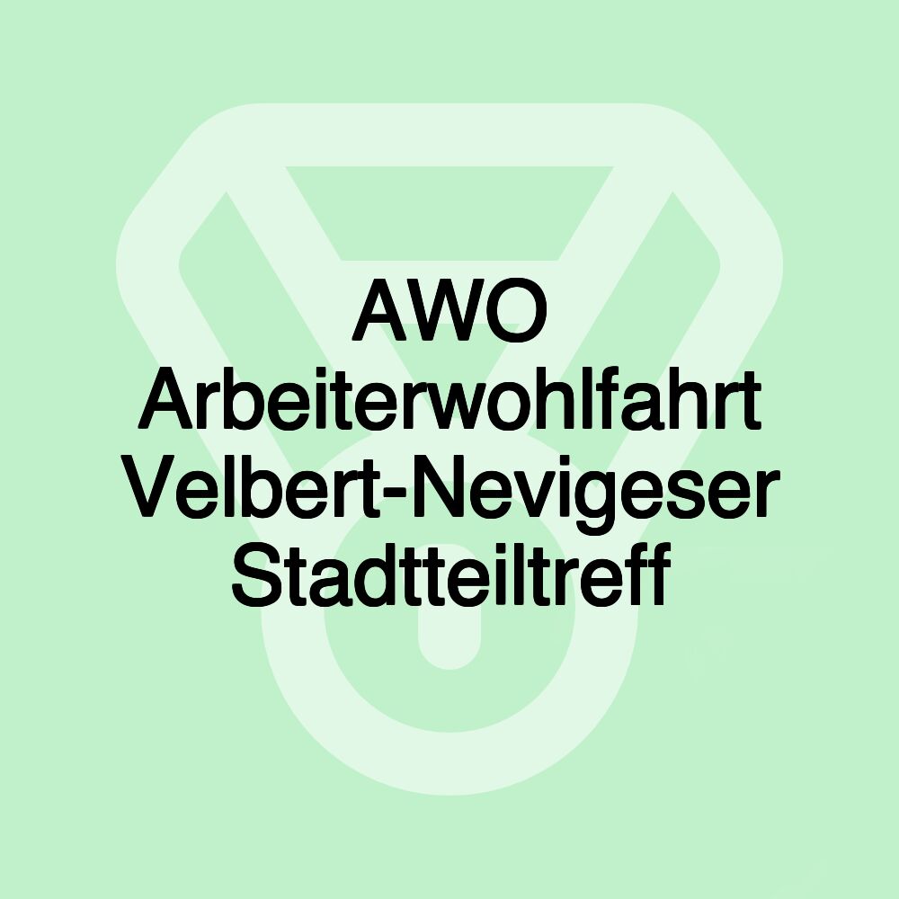 AWO Arbeiterwohlfahrt Velbert-Nevigeser Stadtteiltreff