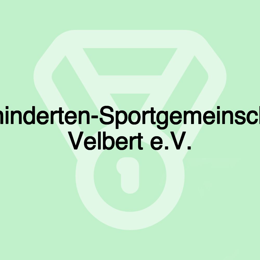 Behinderten-Sportgemeinschaft Velbert e.V.