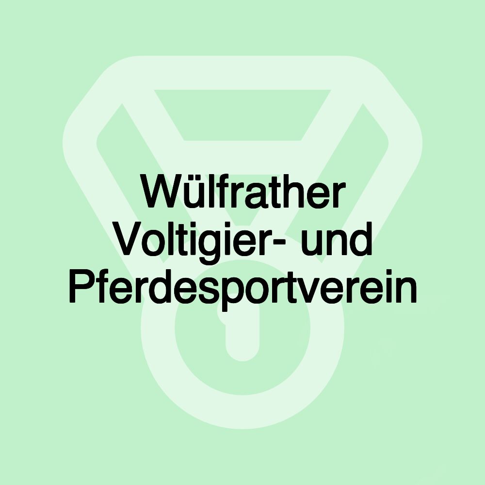 Wülfrather Voltigier- und Pferdesportverein