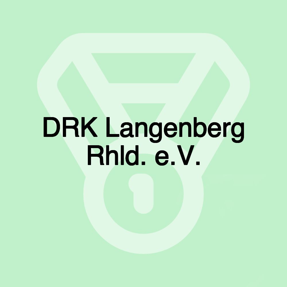 DRK Langenberg Rhld. e.V.