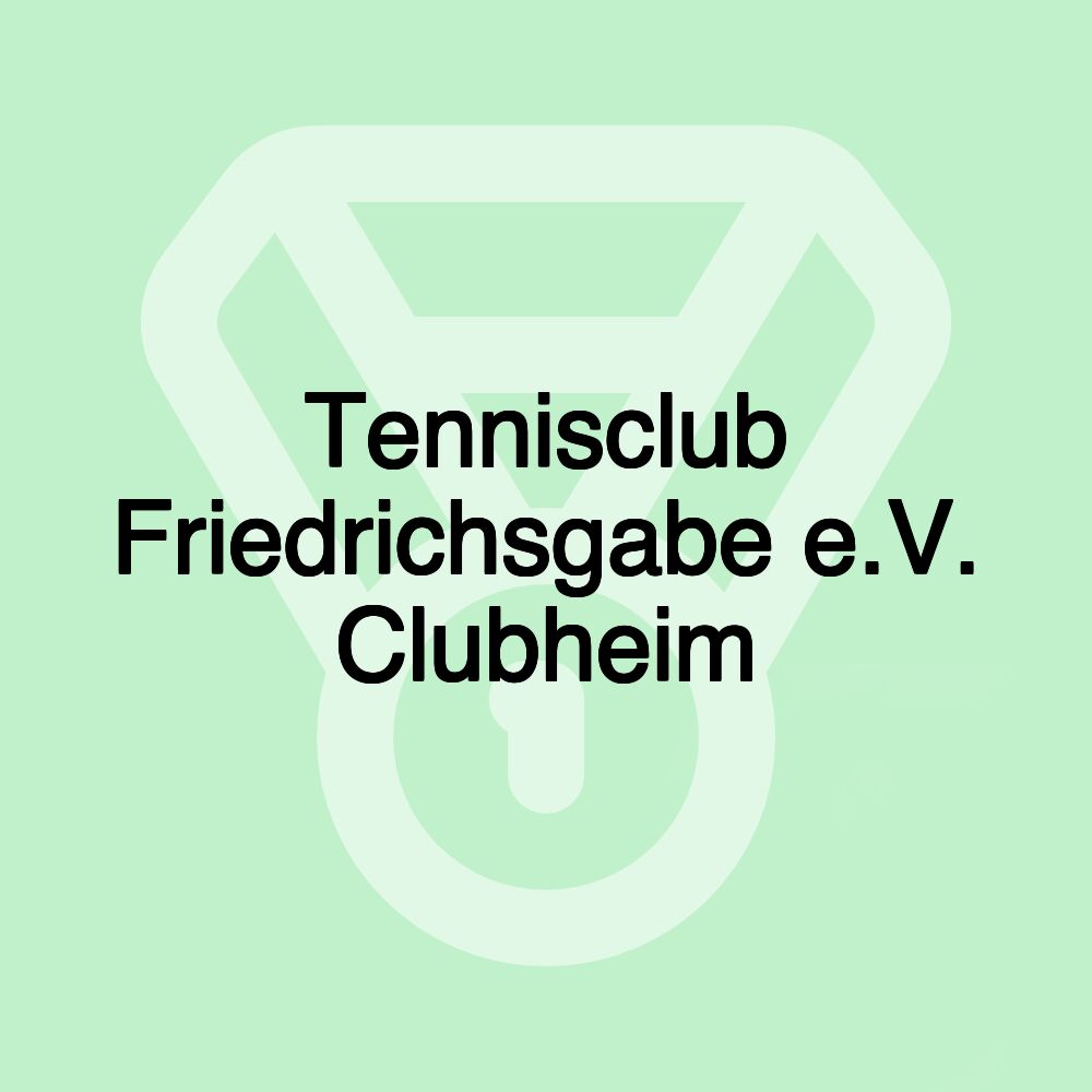 Tennisclub Friedrichsgabe e.V. Clubheim