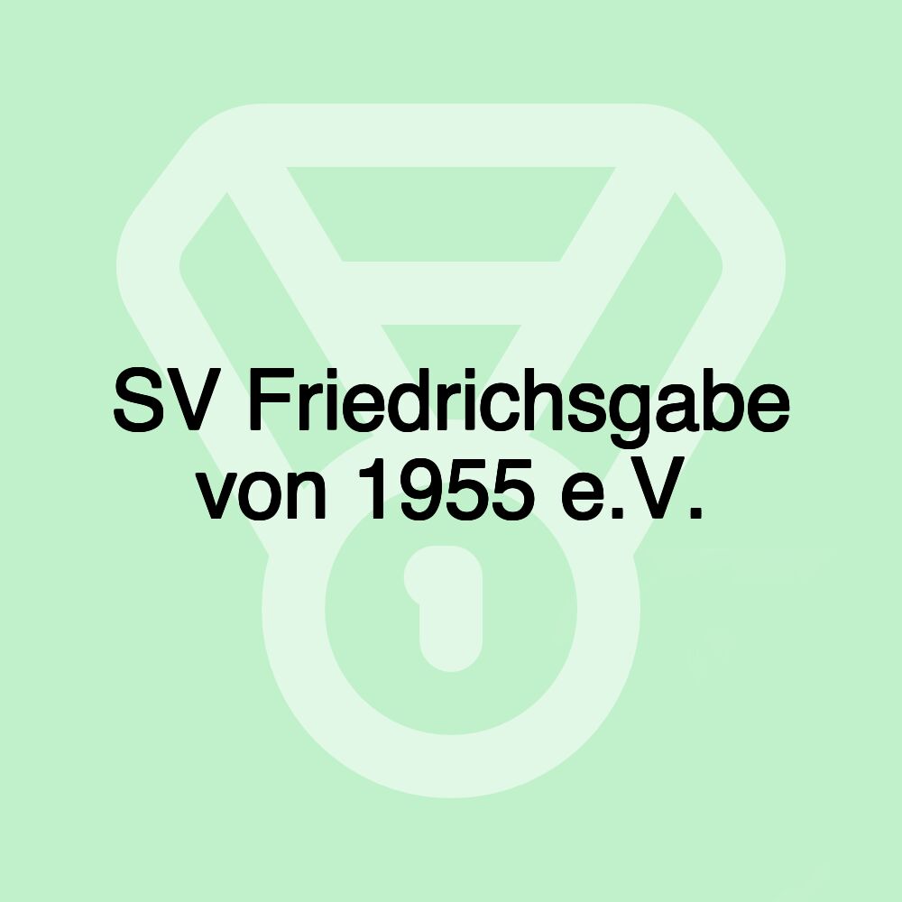 SV Friedrichsgabe von 1955 e.V.