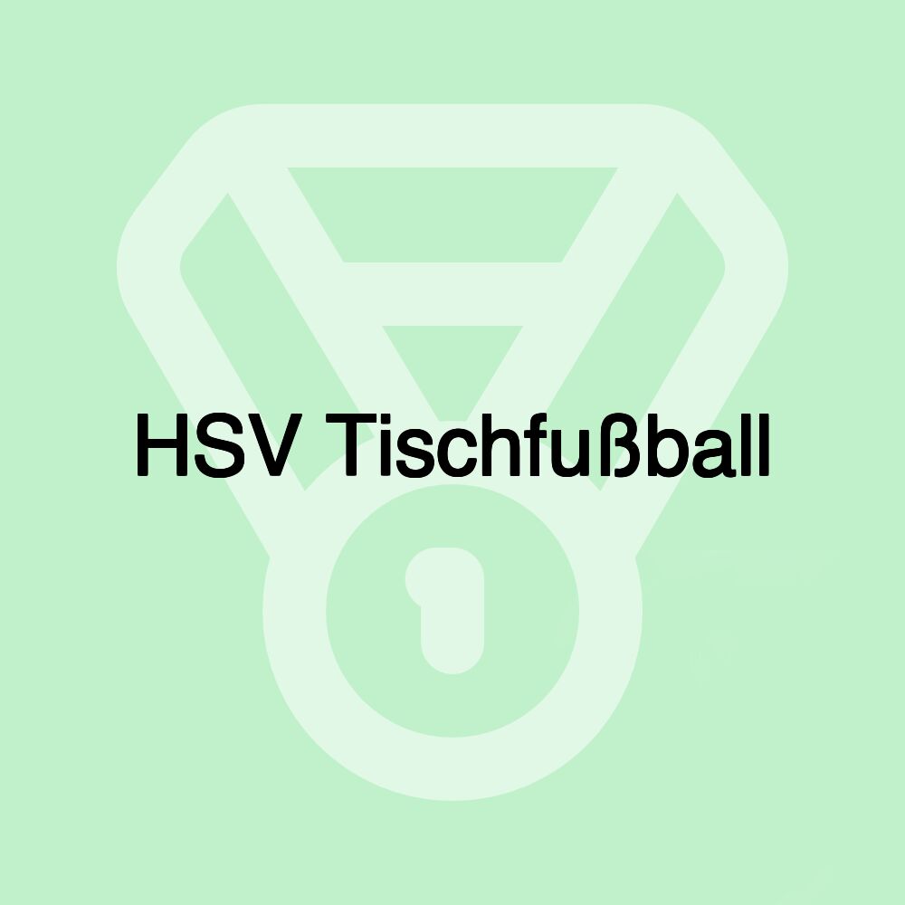 HSV Tischfußball