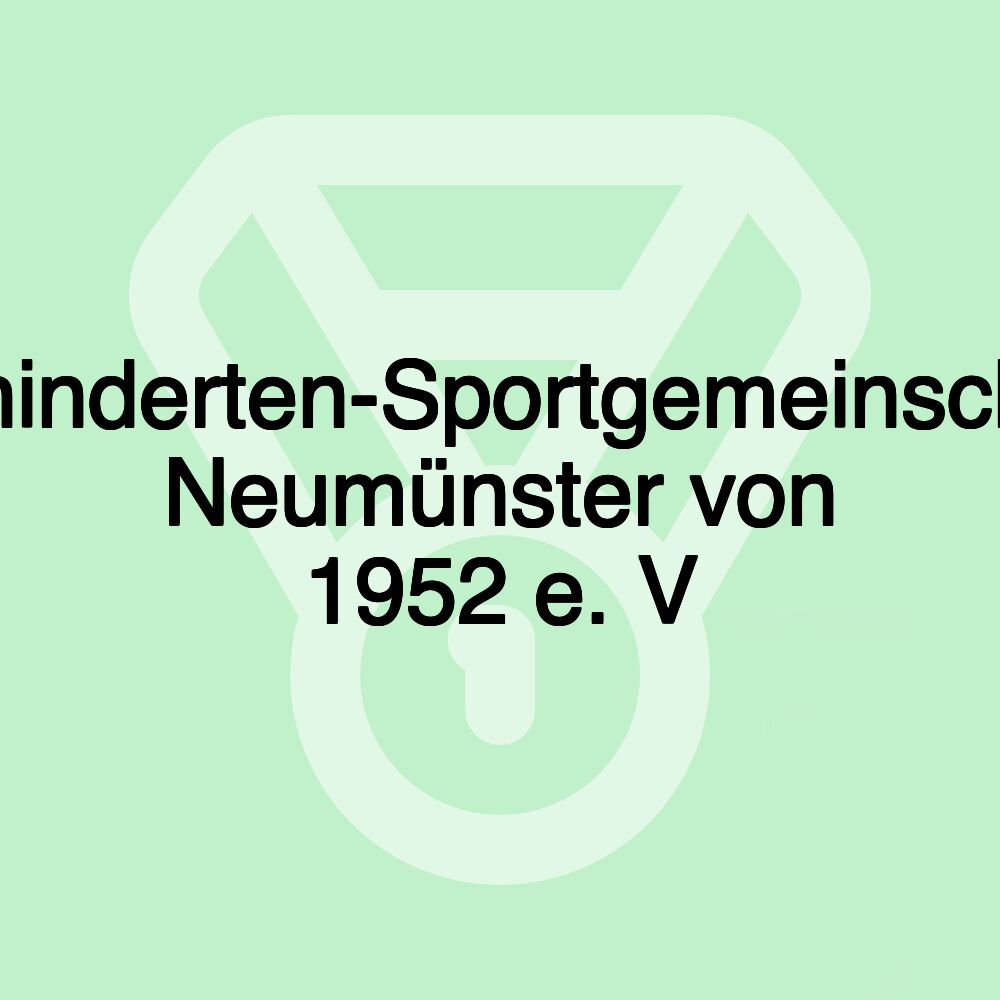 Behinderten-Sportgemeinschaft Neumünster von 1952 e. V