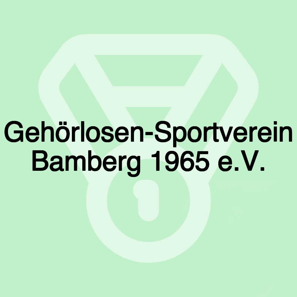 Gehörlosen-Sportverein Bamberg 1965 e.V.