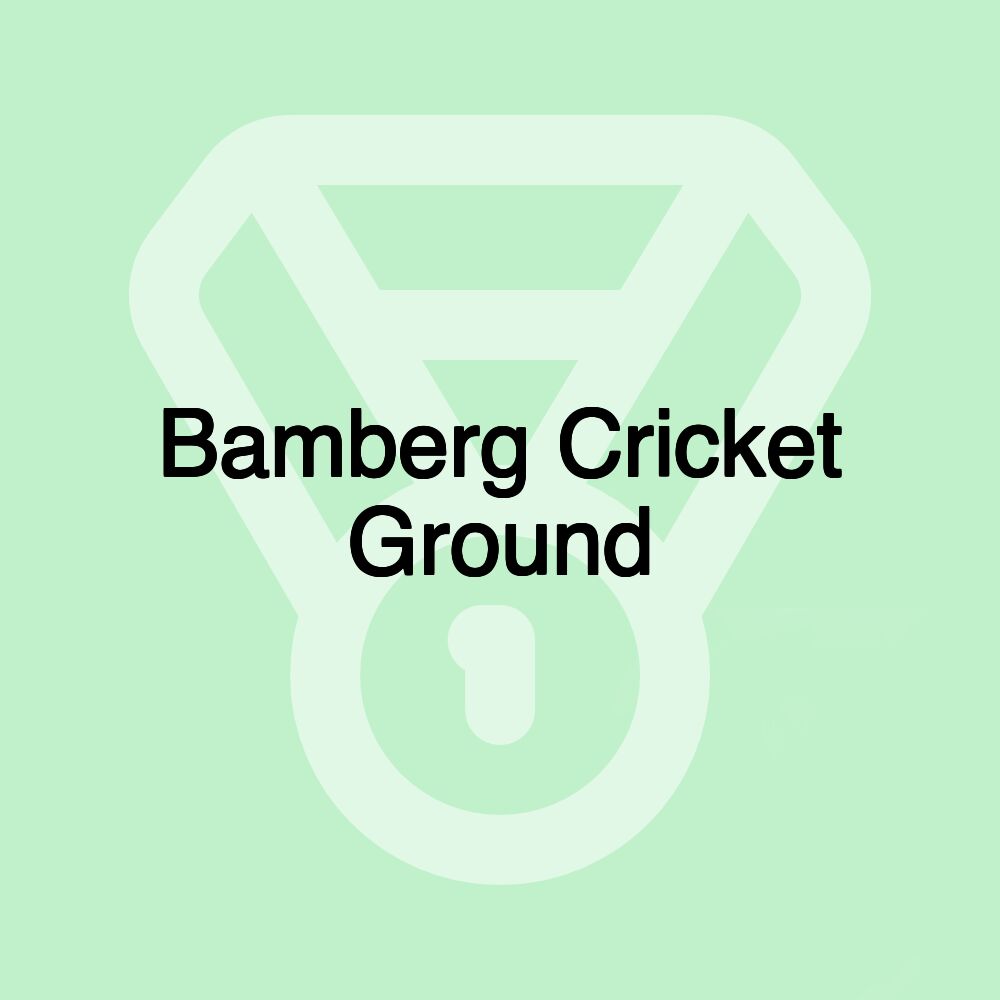 Bamberg Cricket Ground