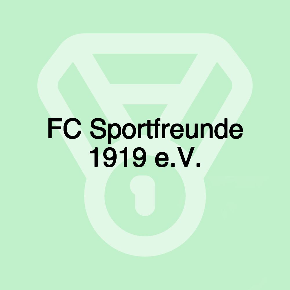 FC Sportfreunde 1919 e.V.