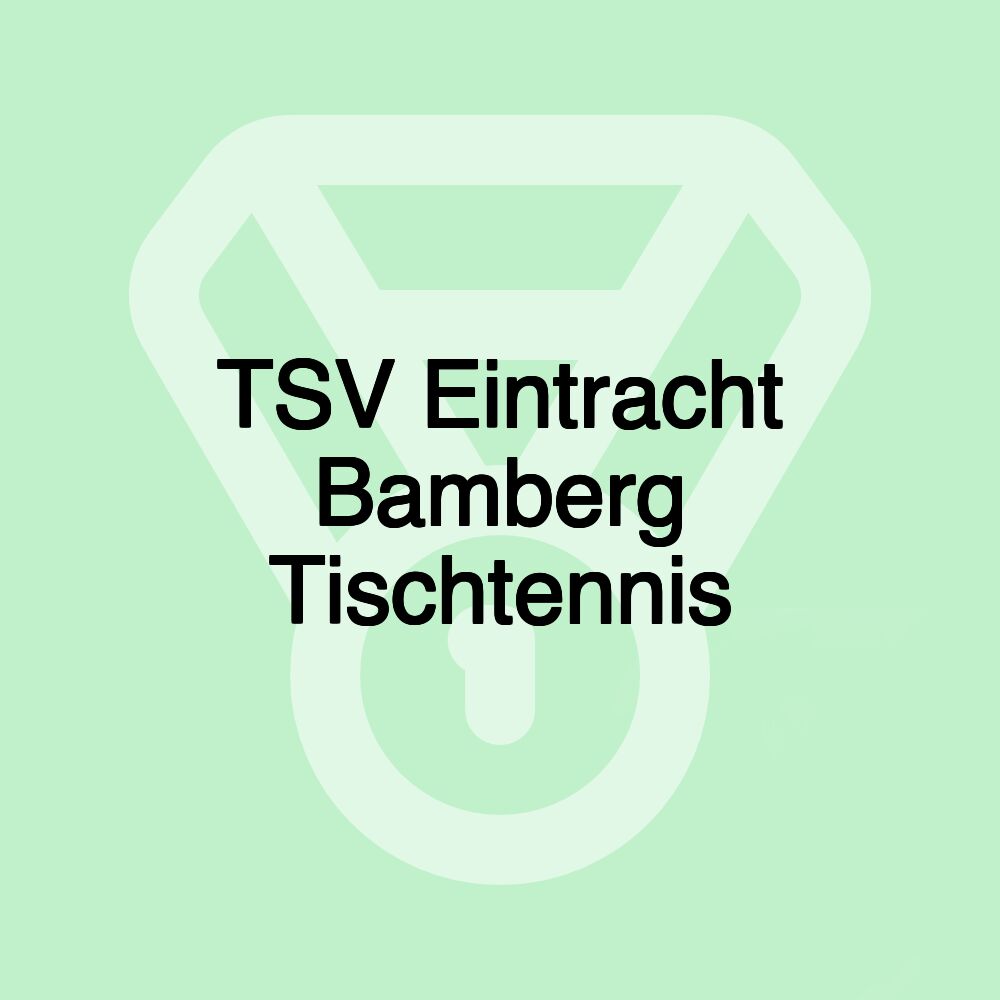 TSV Eintracht Bamberg Tischtennis