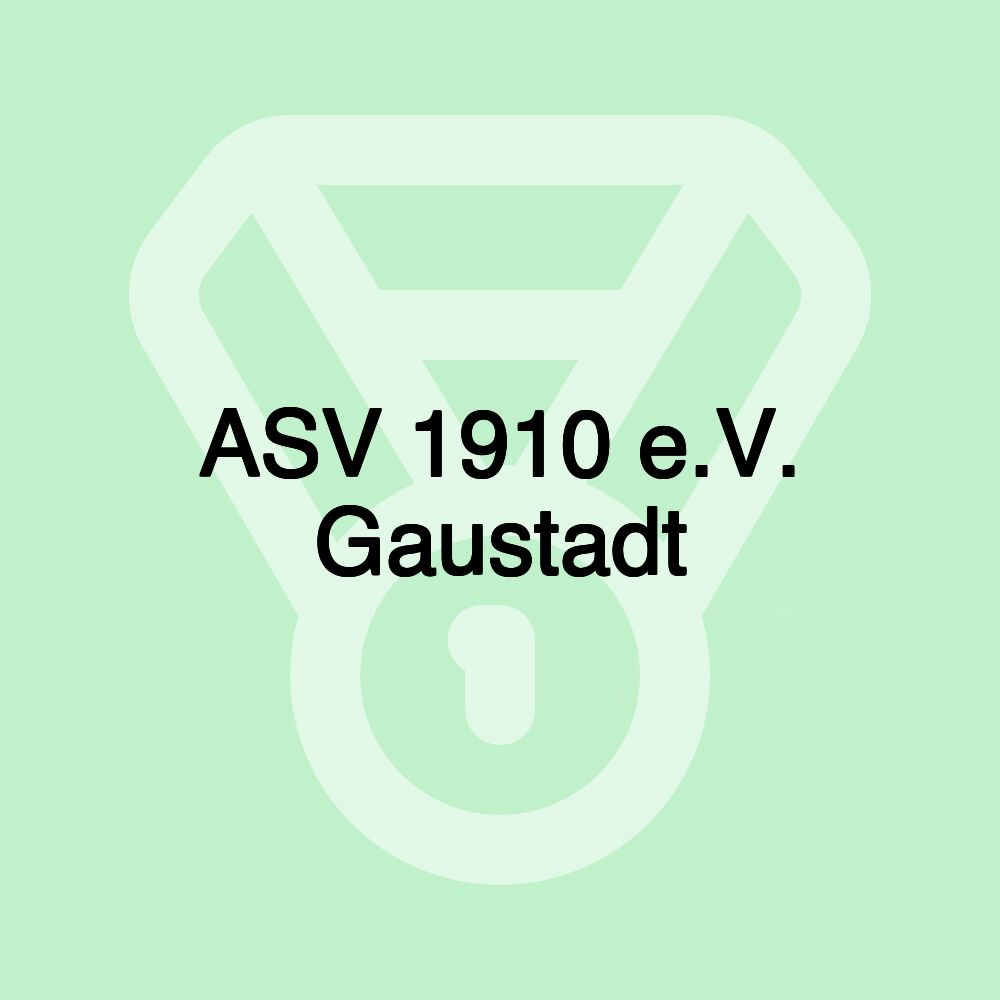 ASV 1910 e.V. Gaustadt