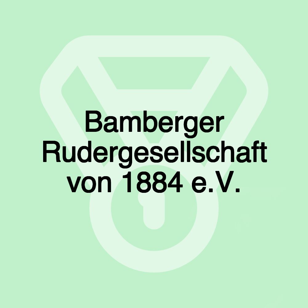 Bamberger Rudergesellschaft von 1884 e.V.