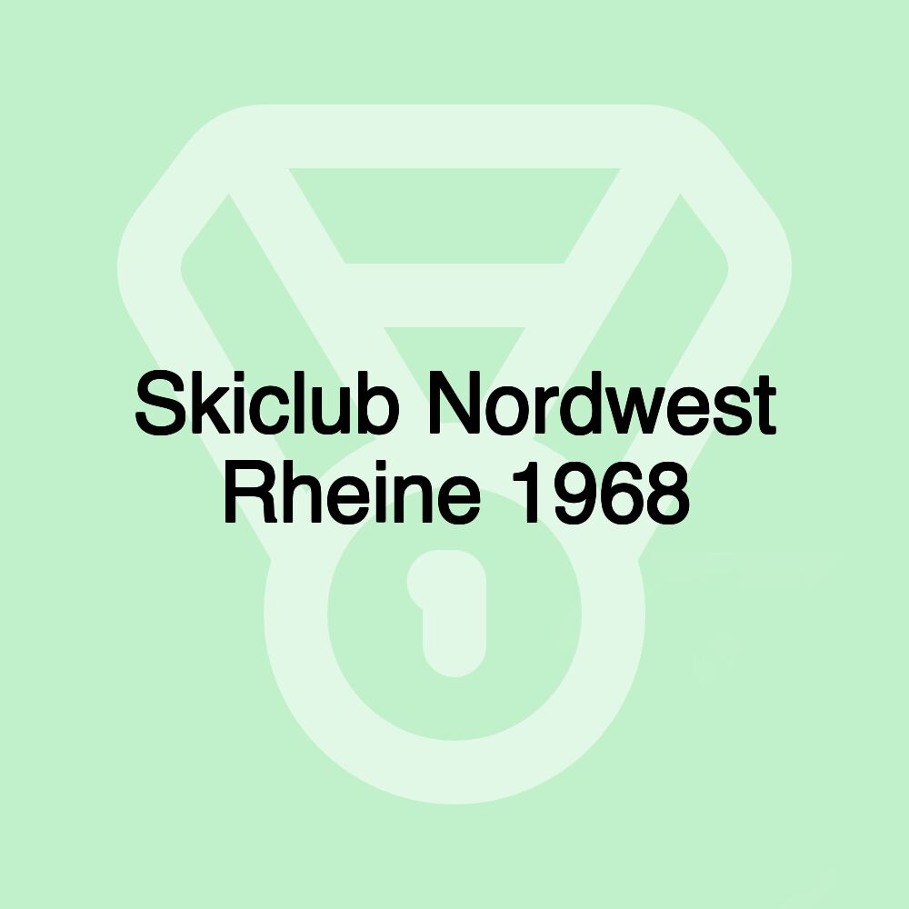 Skiclub Nordwest Rheine 1968