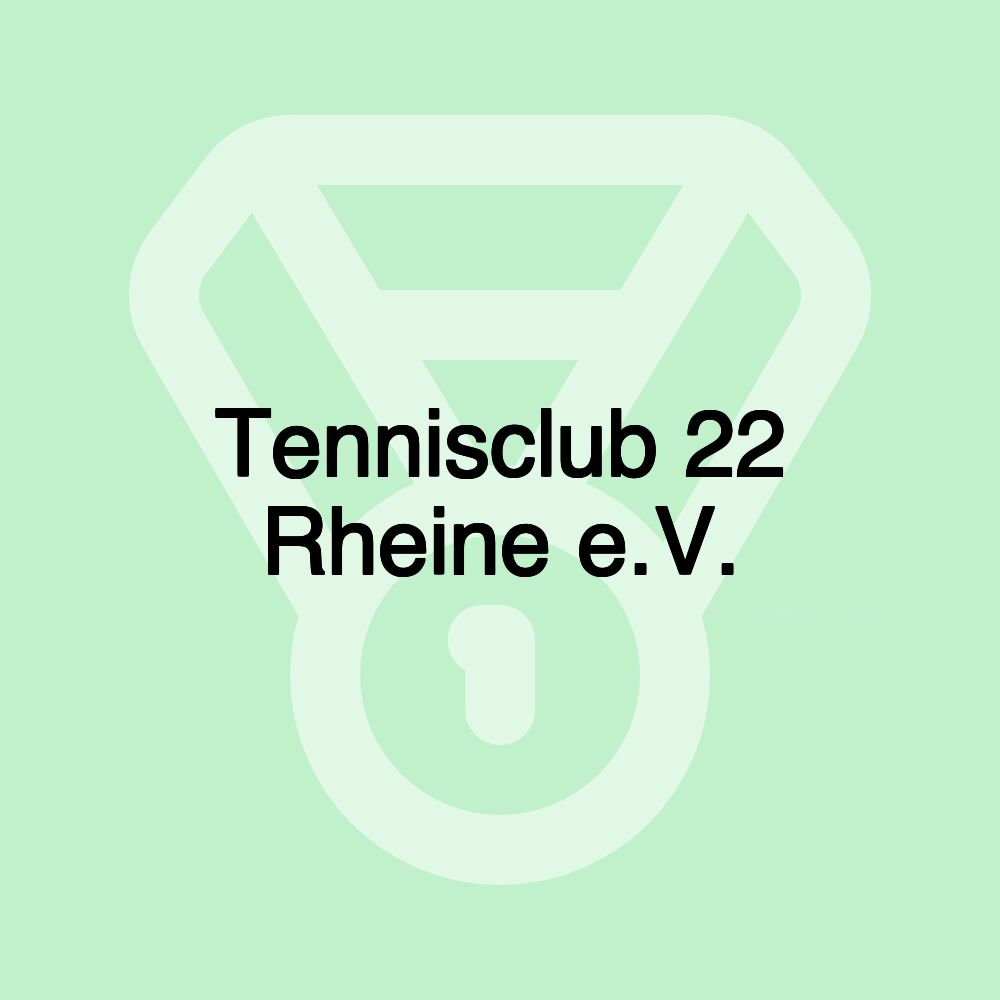 Tennisclub 22 Rheine e.V.