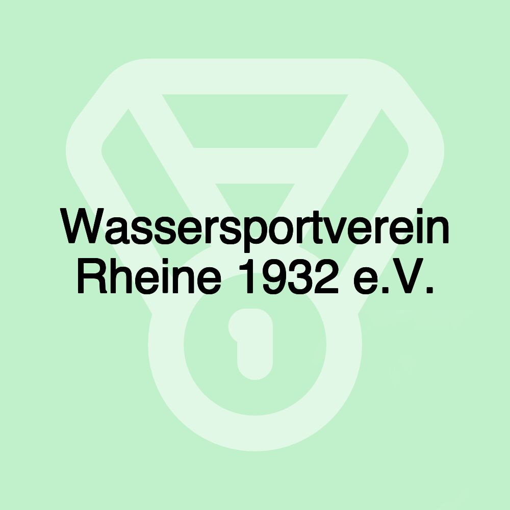 Wassersportverein Rheine 1932 e.V.